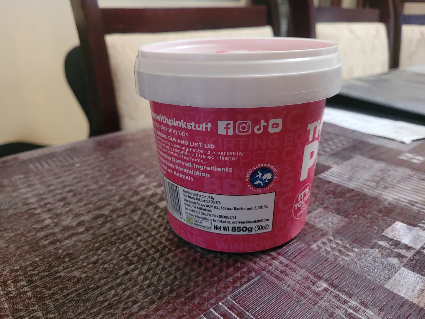 The Pink Stuff Miracle Cleaning Paste - 850g - photo 2