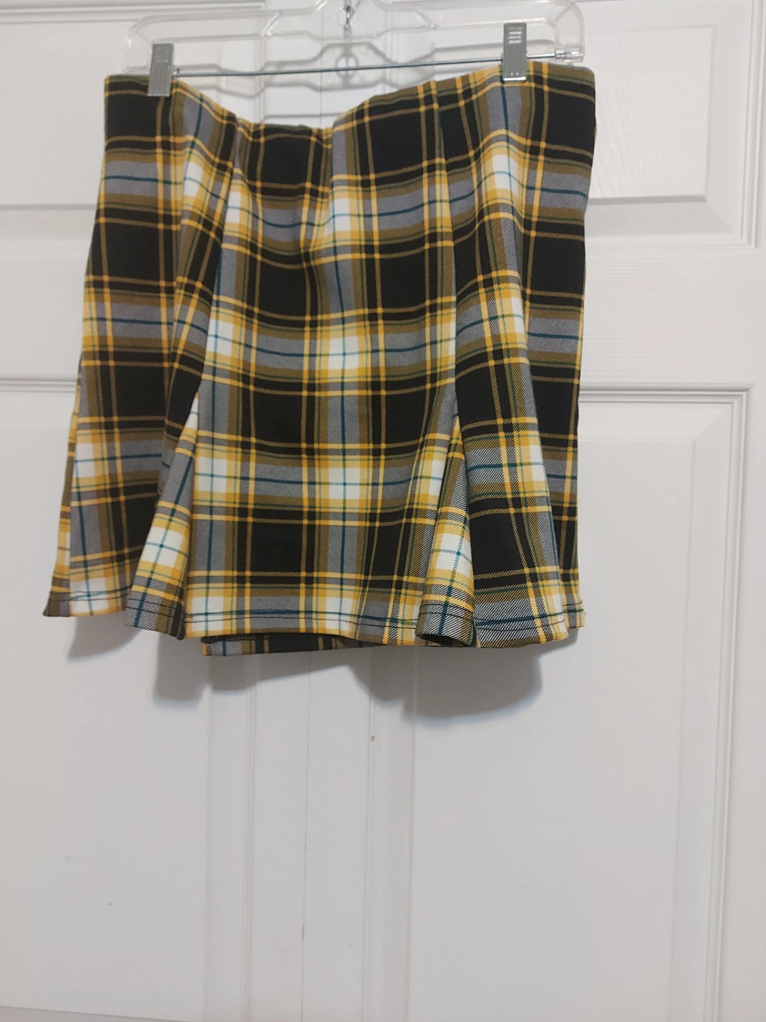 Plaid Mini Skirt