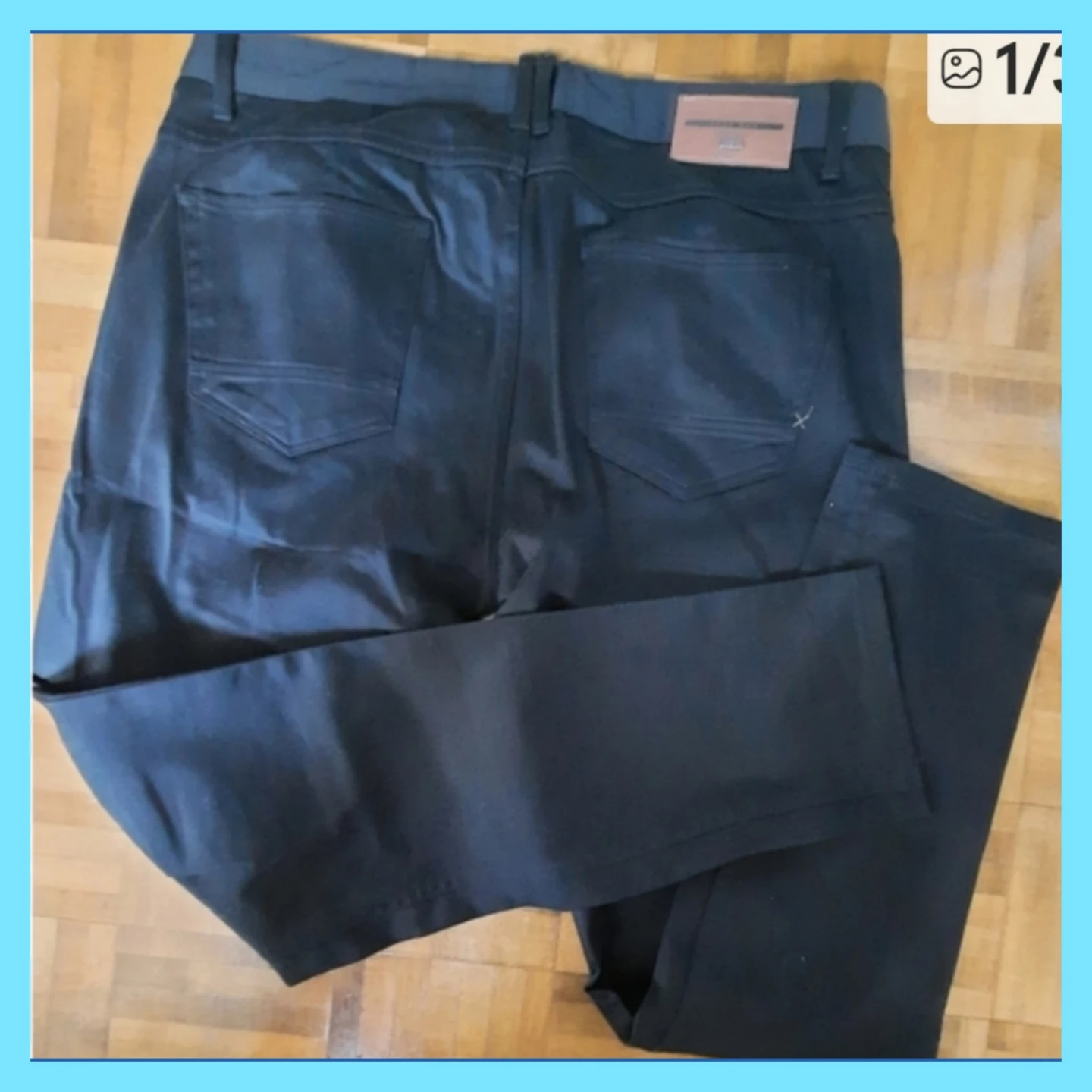 Zara Man Jeans Black Slim Fit Jeans