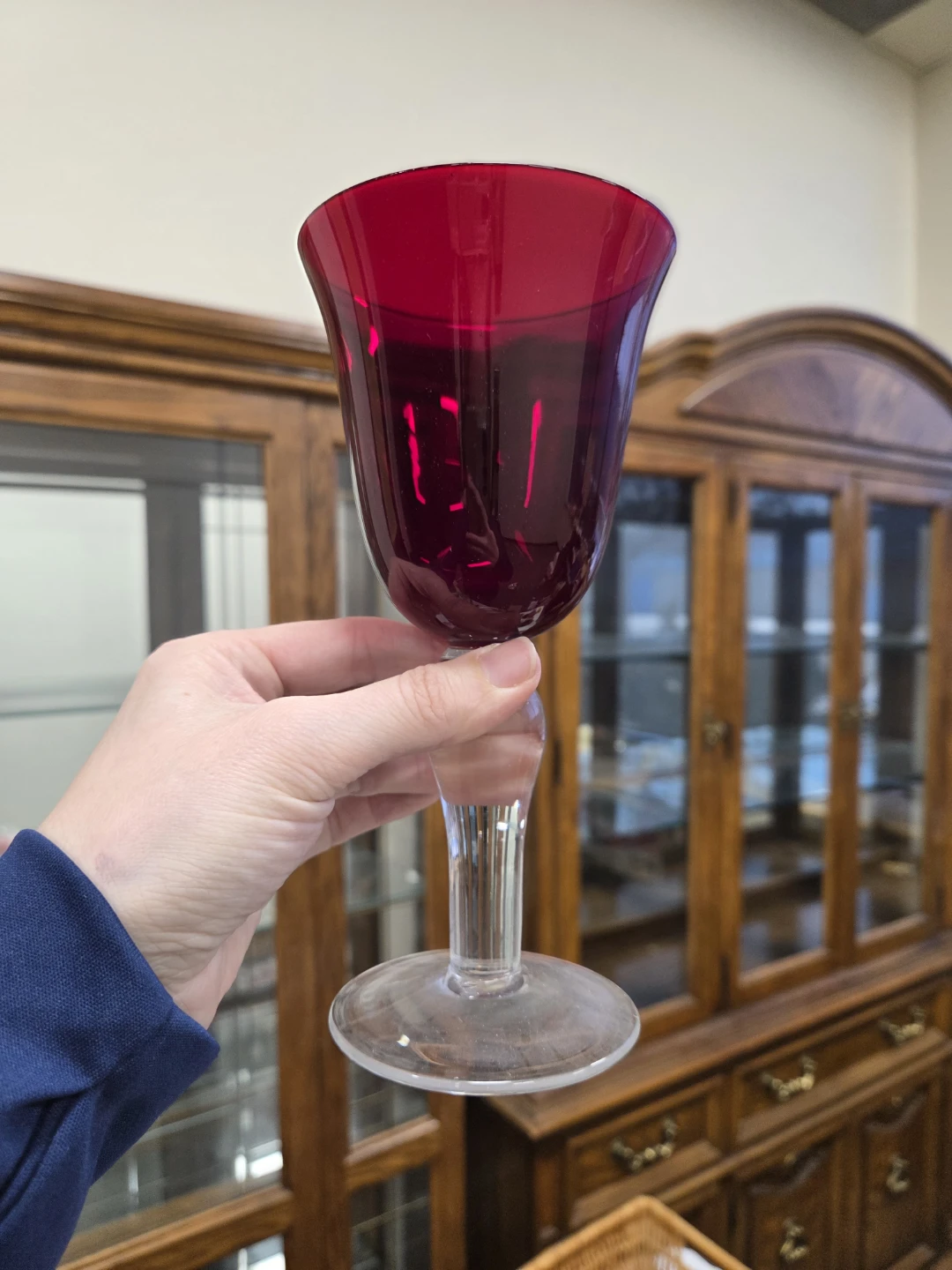 High quality thick base  Red Wine Glasses - Set of 16