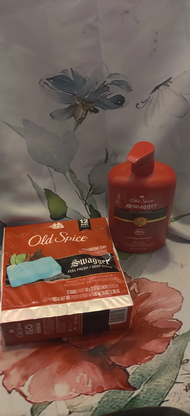 Old Spice Swagger Deodorant Soap & Body Wash Bundle