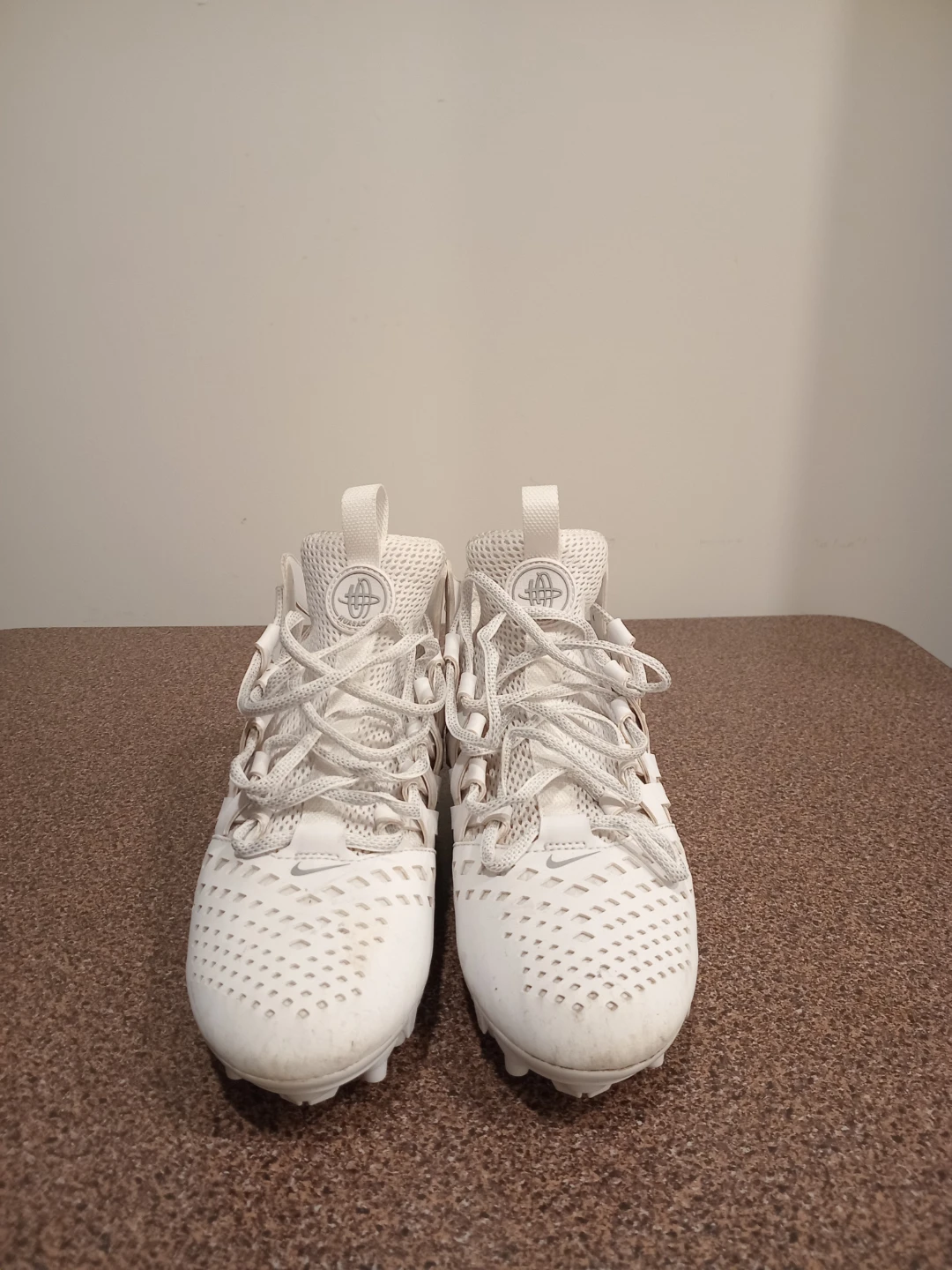 Nike White Lacrosse/Soccer Cleats