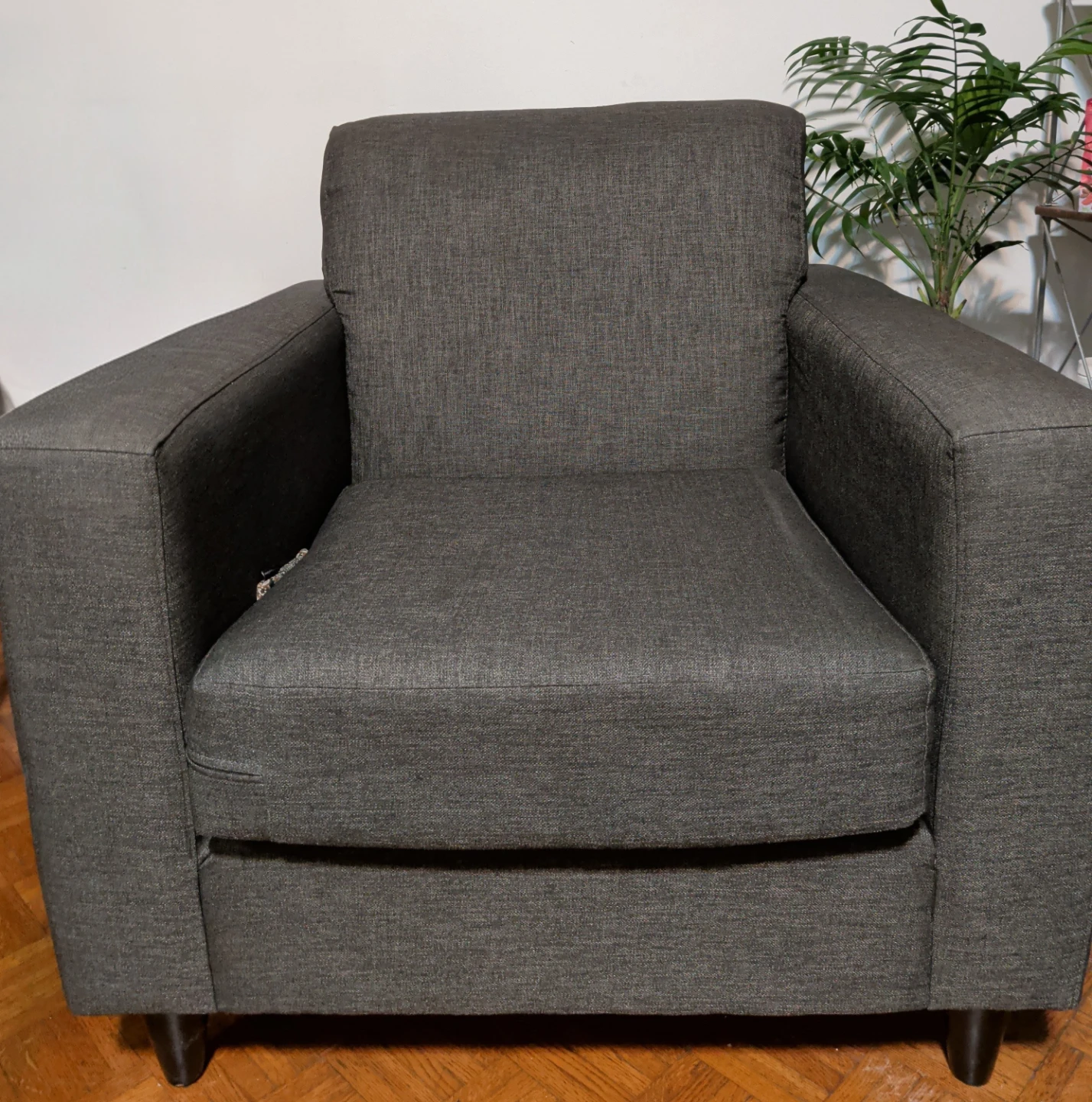Grey Armchair