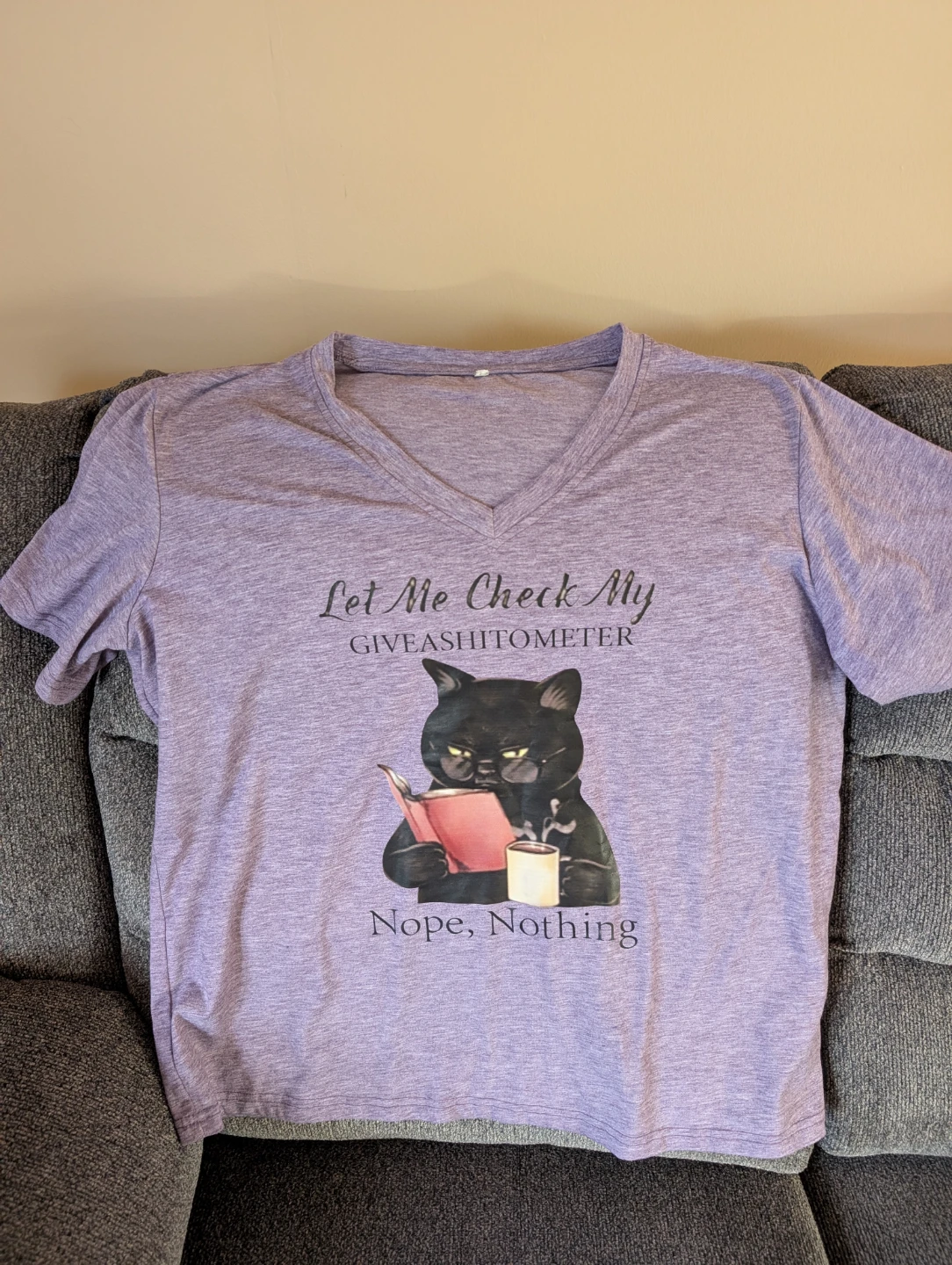 Purple Graphic T-Shirt