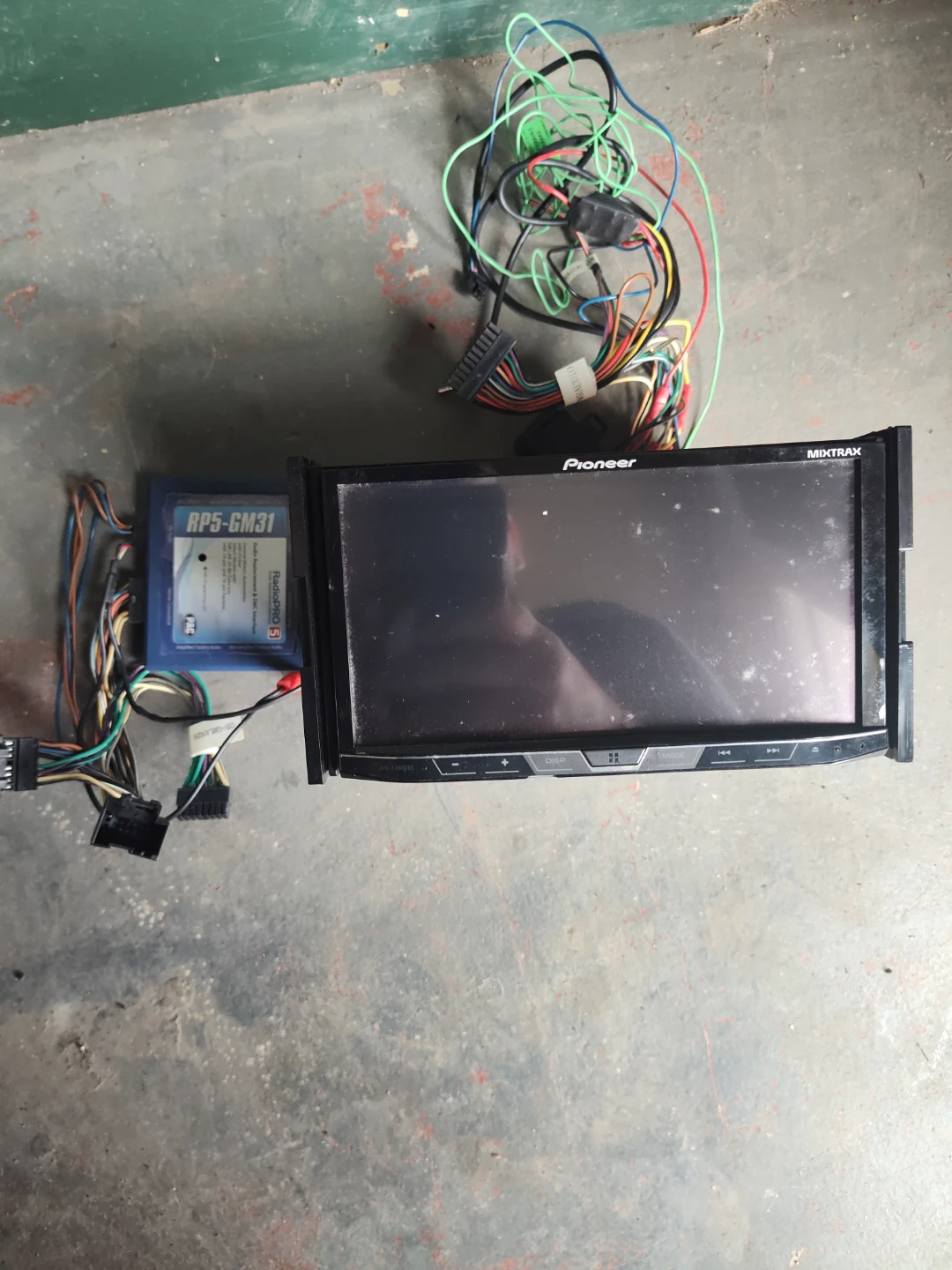 Pioneer AVH-X4800BS Car Stereo with Wiring and Interface Module - photo 3