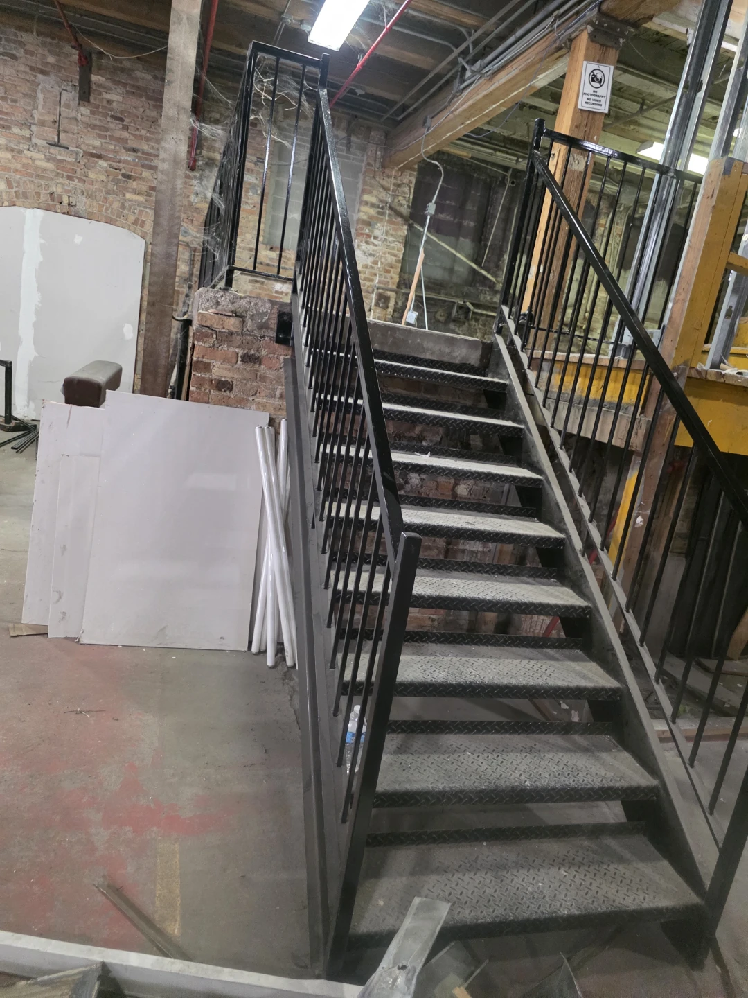 Metal Staircase with Handrails - photo 2