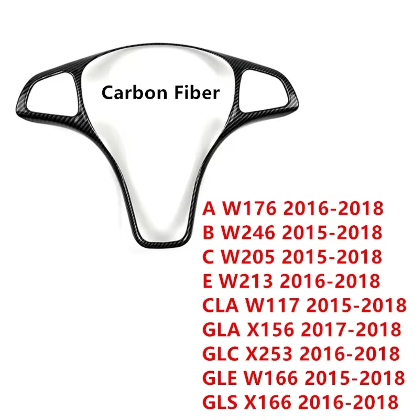 Carbon Fiber Steering Wheel Trim Cover 🌱 - photo 2