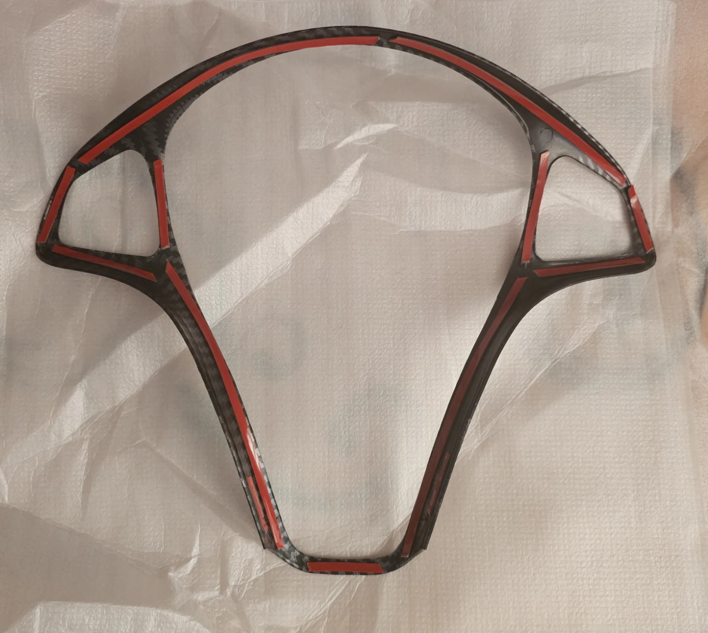 Carbon Fiber Steering Wheel Trim Cover 🌱 - photo 3