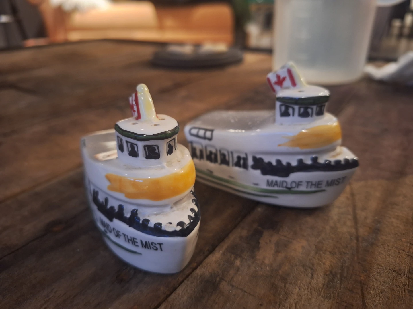 Maid of the Mist Salt and Pepper Shakers