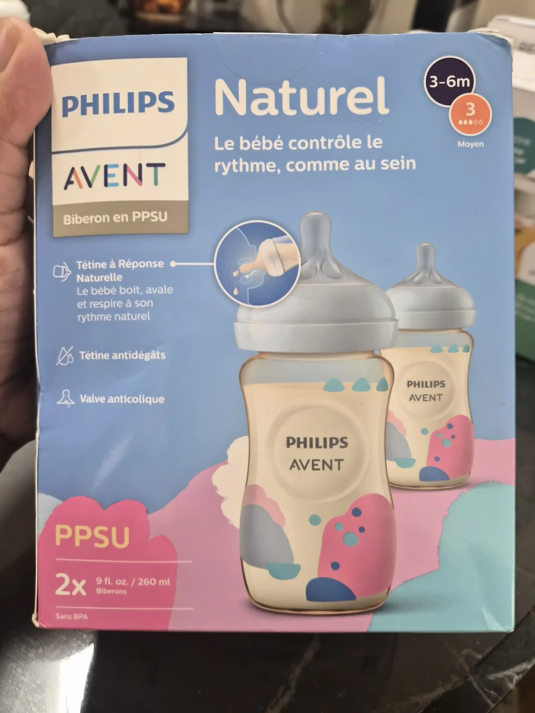 Philips Avent Natural Bottle 9 oz / 260 ml