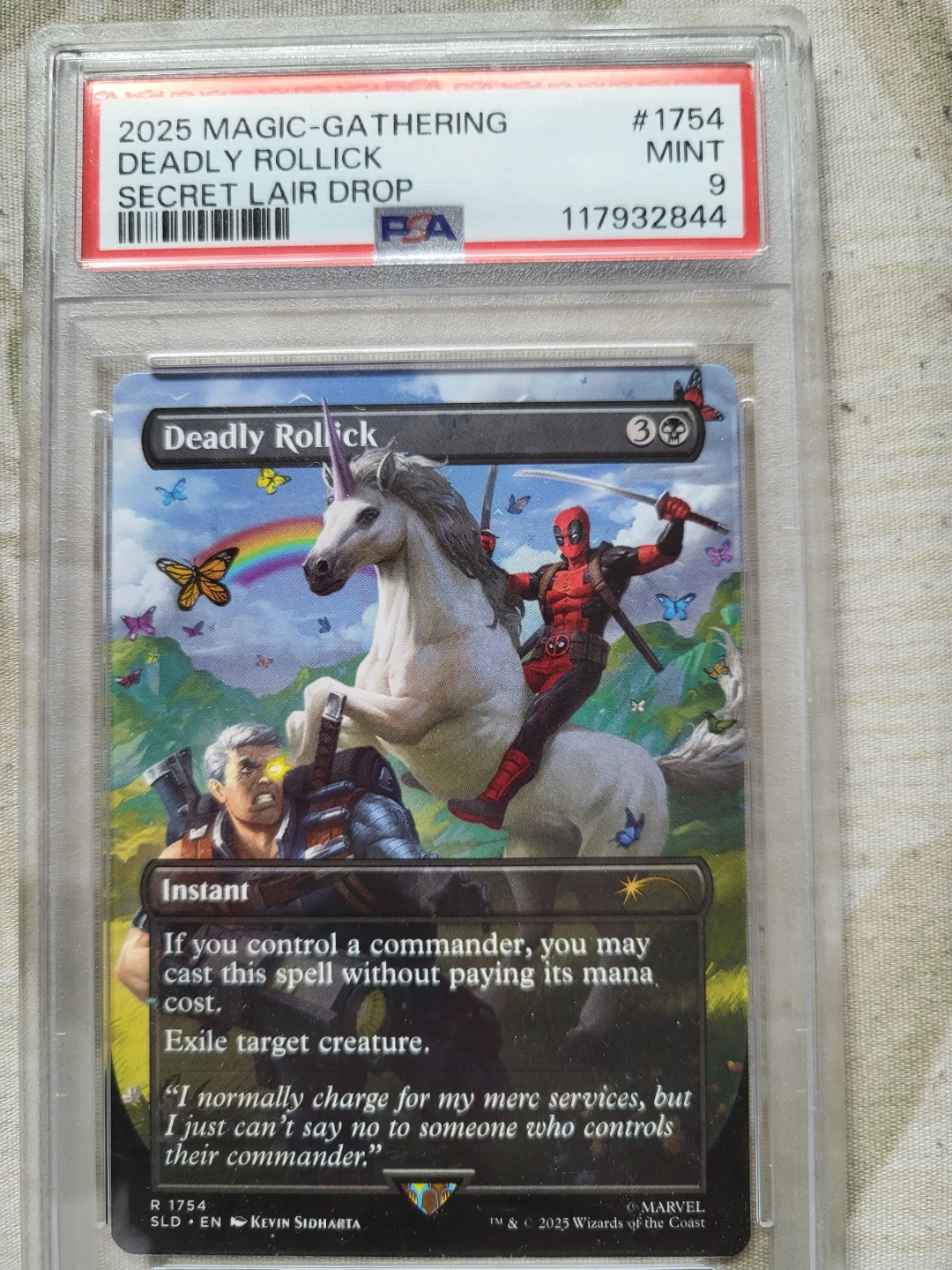 Magic: The Gathering Deadly Rollick Secret Lair Drop Card