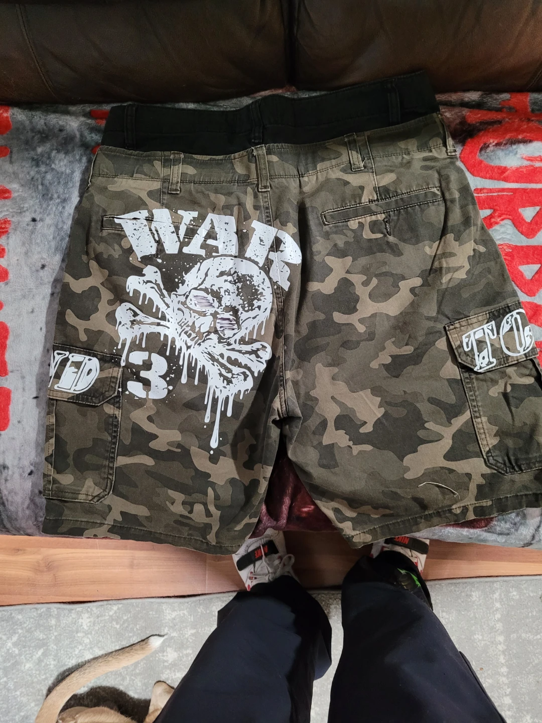 Custom Suicidal Tendencies Cargo Shorts - photo 2