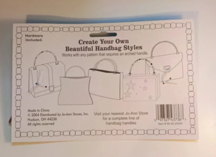 Jo-Ann Essentials Beaded Handbag Handles (2 Pack) - photo 2