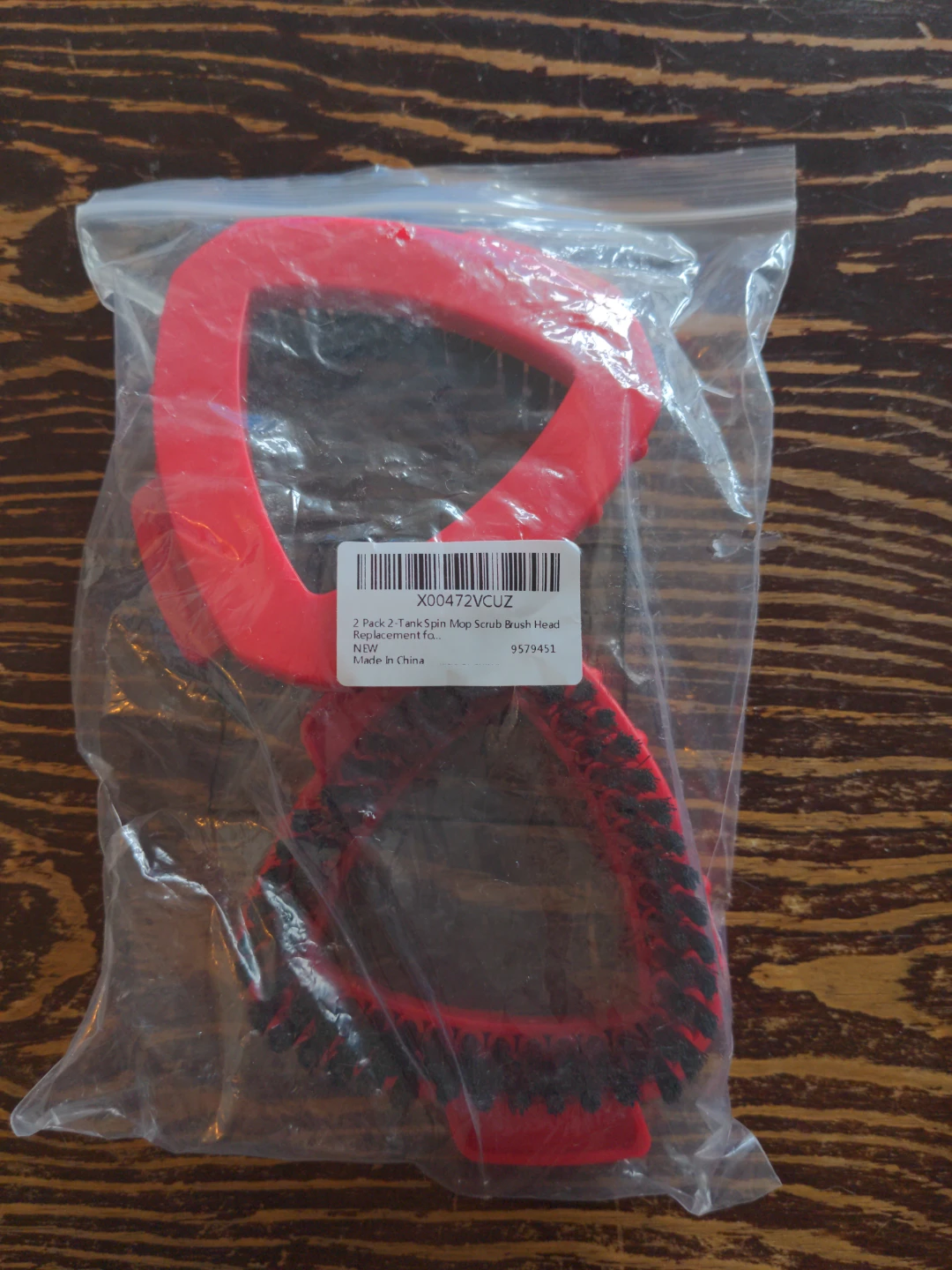 2 Pack Spin Mop Scrub Brush Head Replacement - photo 5