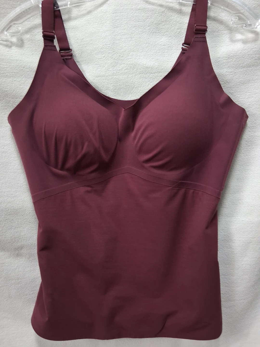 XL Honeylove Sculpting SHAPEWEAR CAMI Burgundy