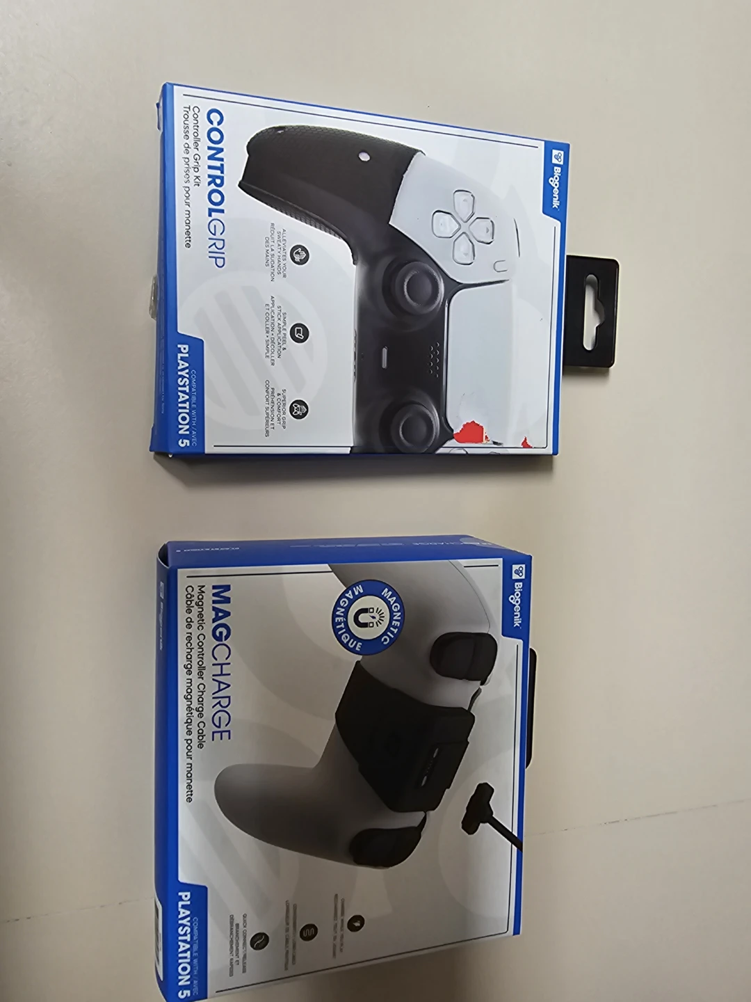 Control grip and mag charger