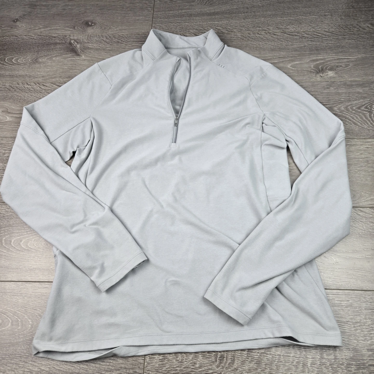 Lululemon reflective knot half zip mens long sleeve L - photo 4