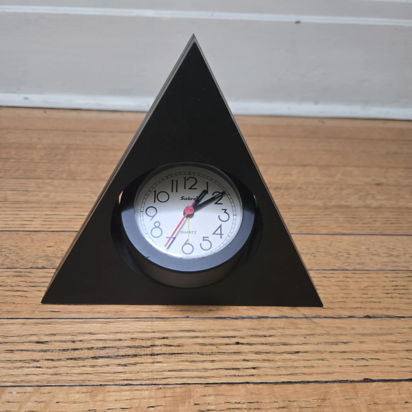 Sabre Triangle Alarm Clock - Black - photo 3
