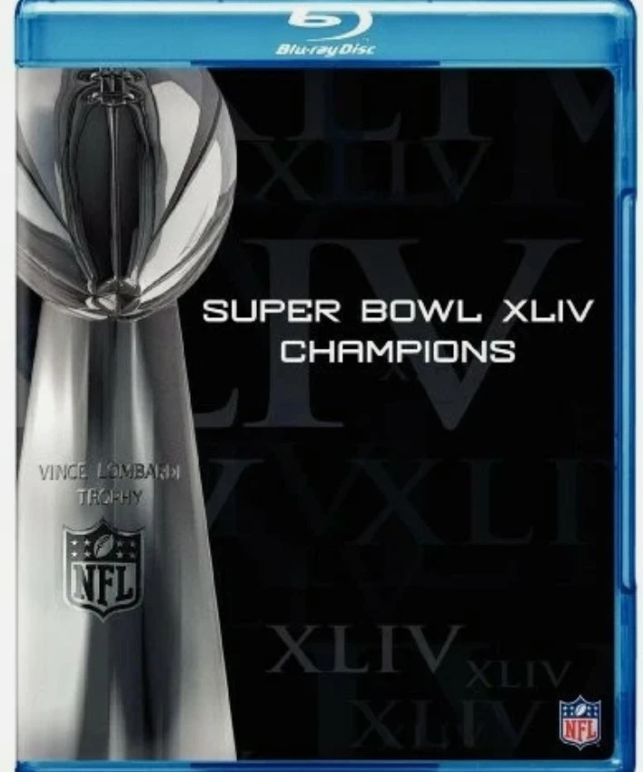 New Orleans Saints Super Bowl XLIV Champions Blu-ray Disc