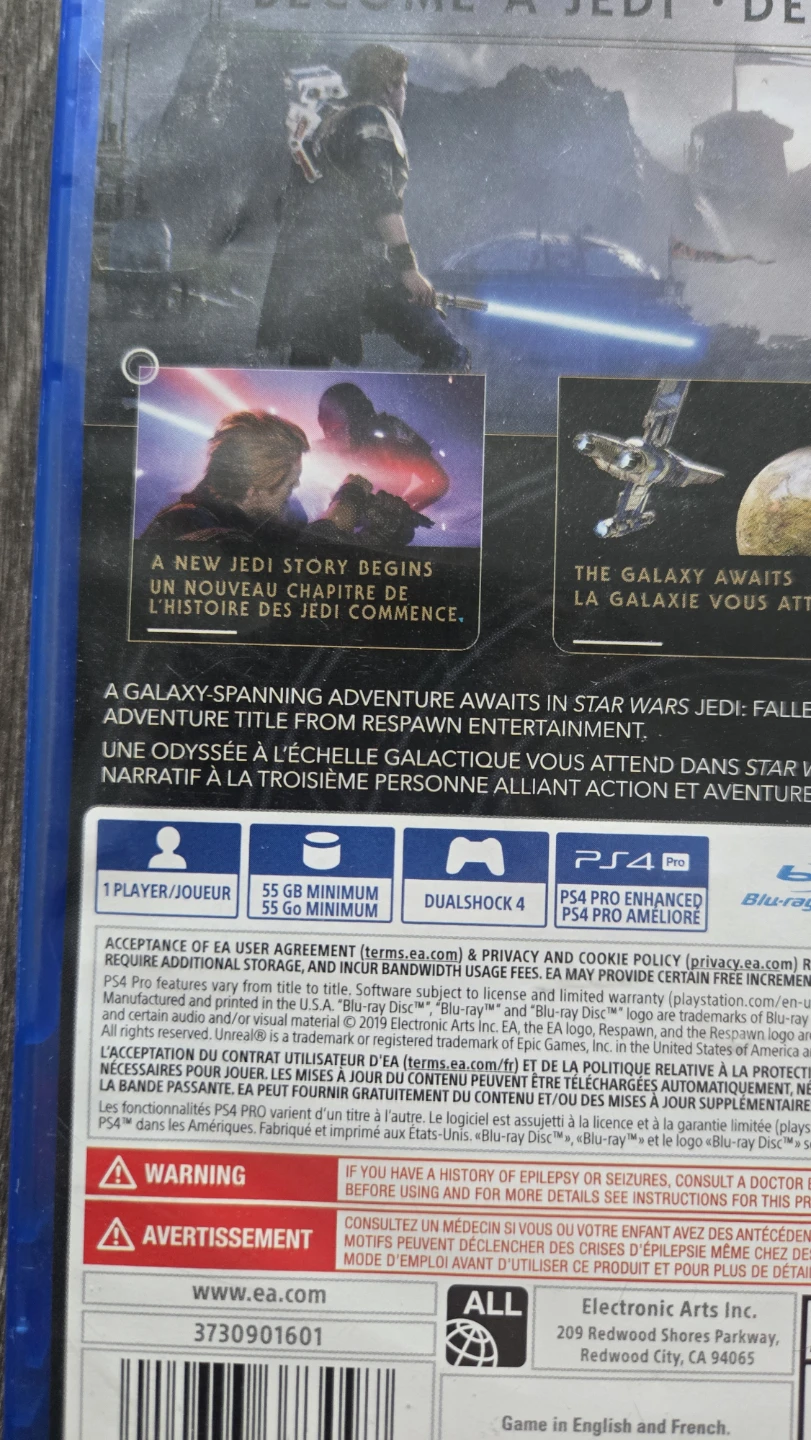 Star Wars Jedi: Fallen Order PS4 Game - photo 2