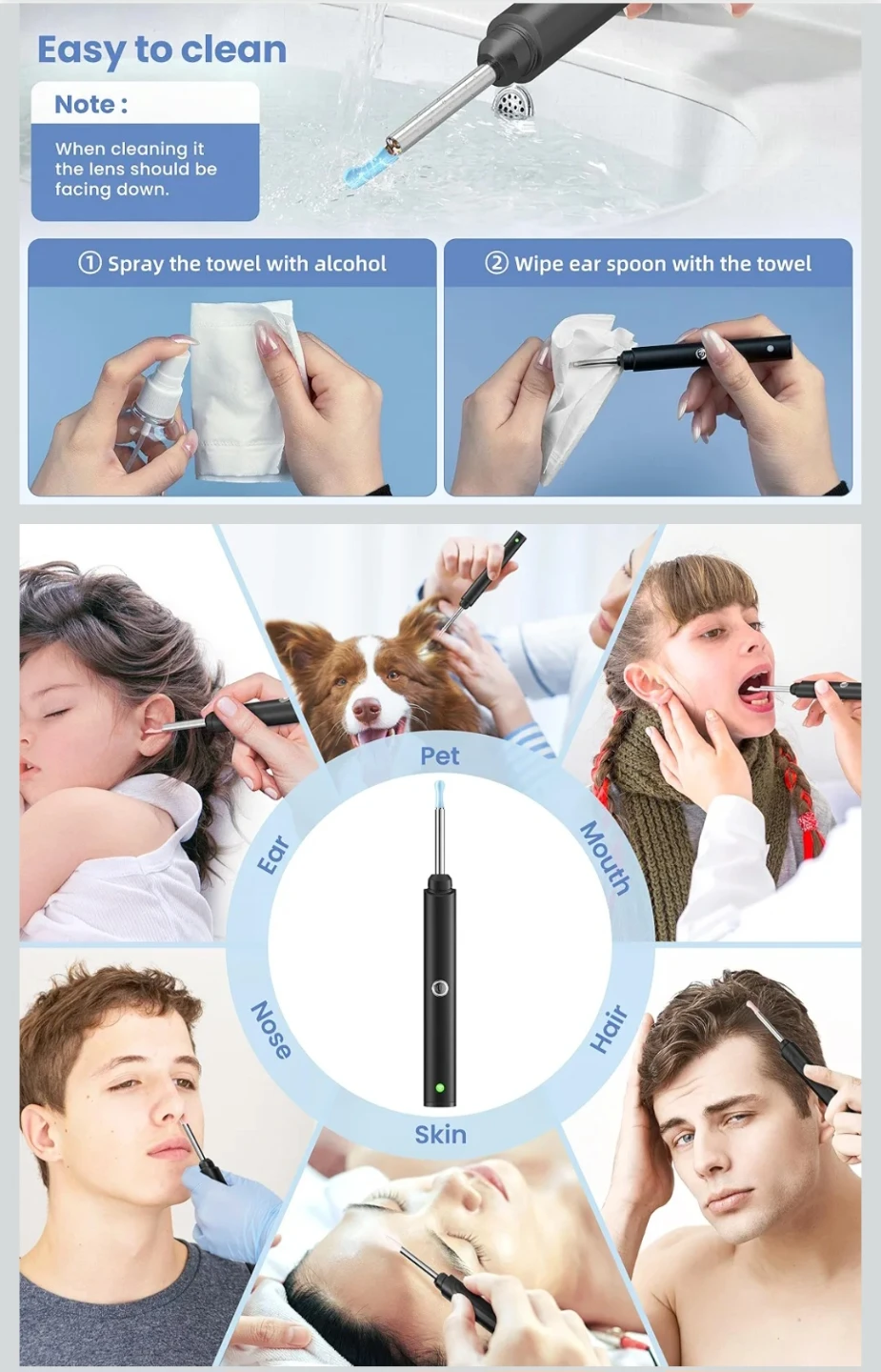 Wireless Visible Earwax Removal Tool C7 - photo 3