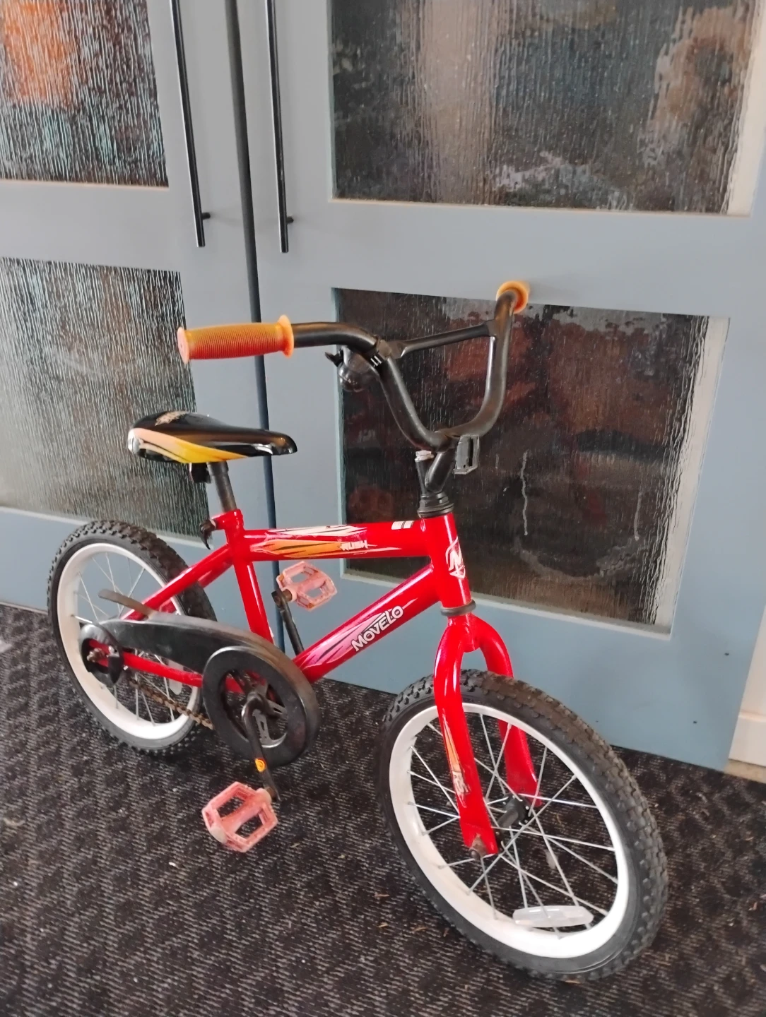 Red Movelo BMX  kids Bike
