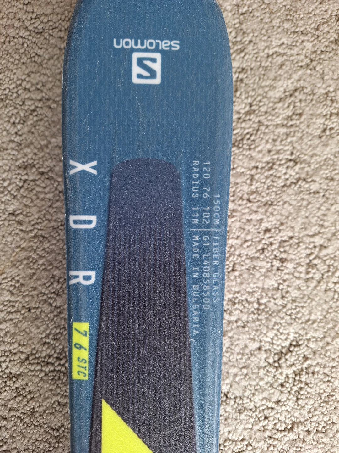 Salomon XDR 76 STC Skis - 150cm - photo 5