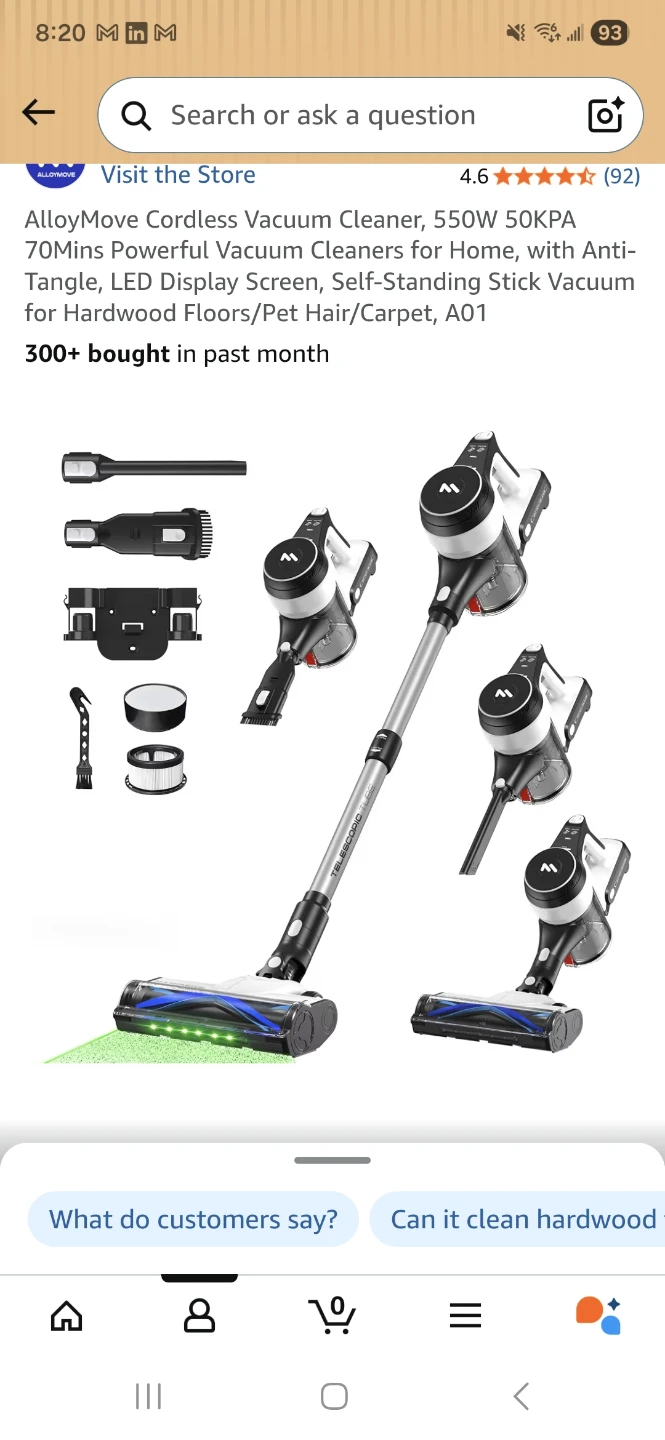 Brand New Cordless Vacuum