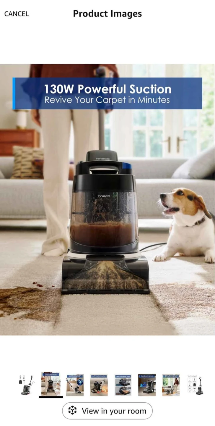 Tineco Carpet Cleaner - photo 2
