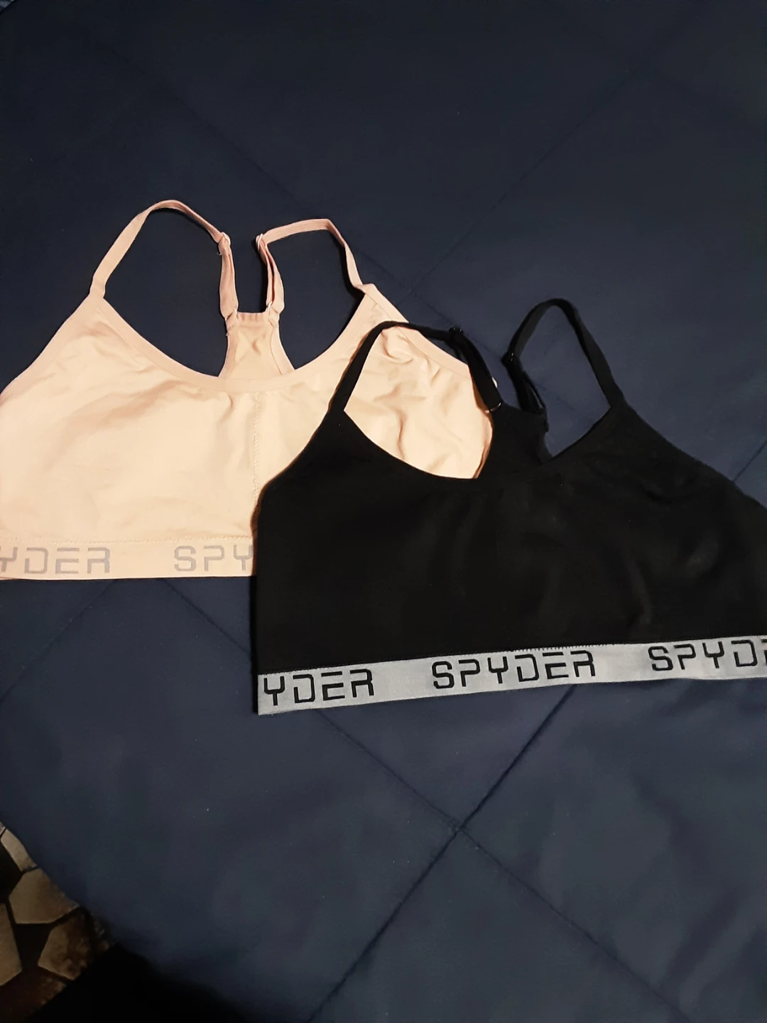 Spyder Sports Bras - Black & Pink (2-Pack)