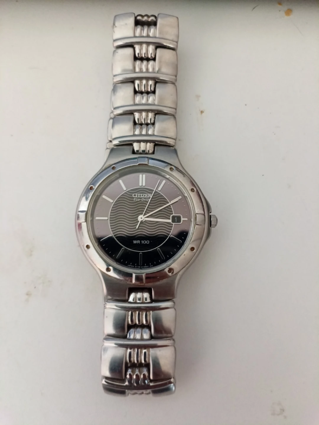 Citizen Eco-Drive WR100 Stainless Steel Watch - photo 2