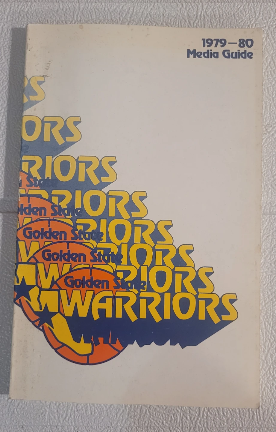 Golden State Warriors 1979-80 NBA Media Guide