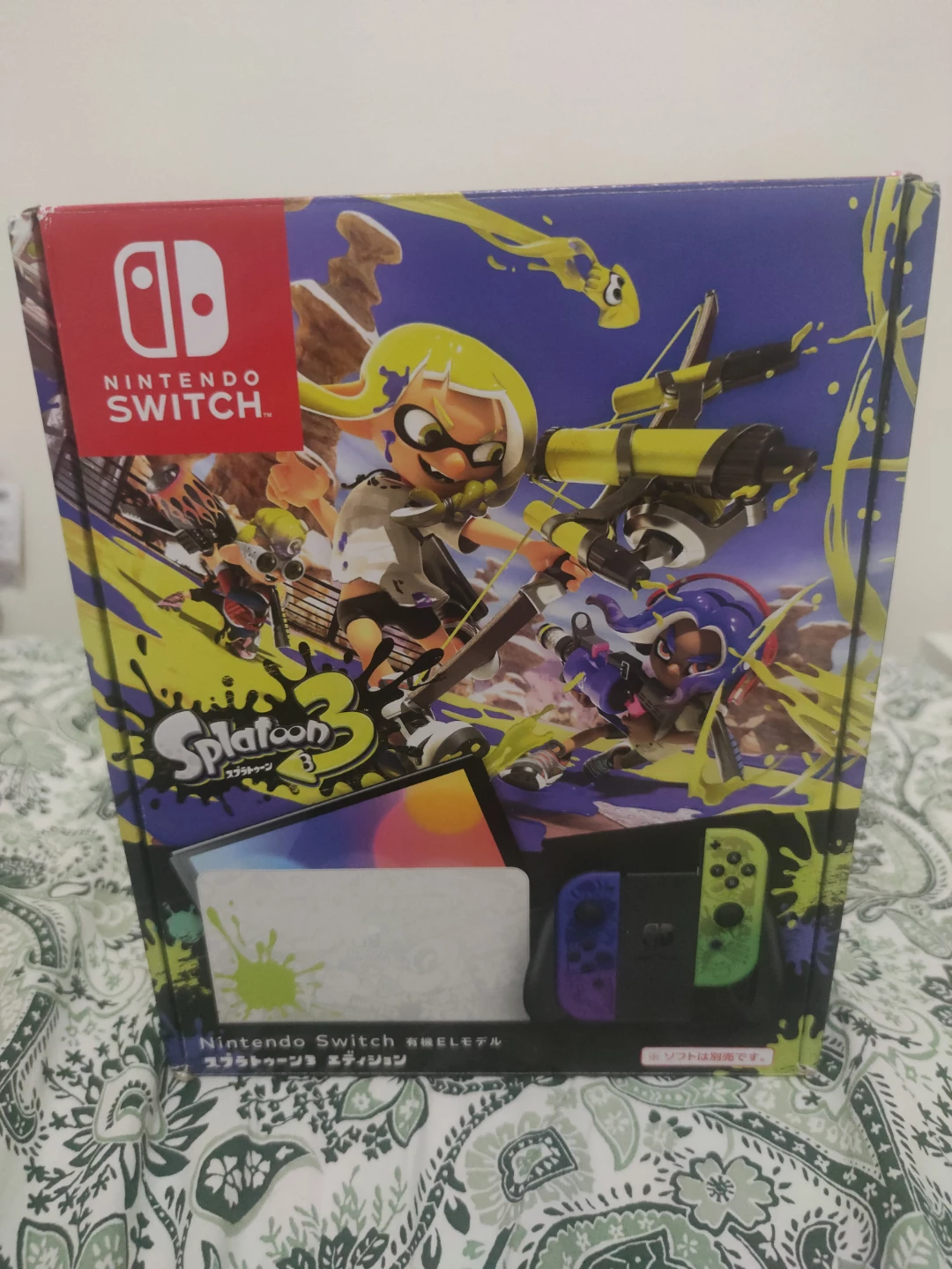 Nintendo Switch Splatoon 3 Edition Console
