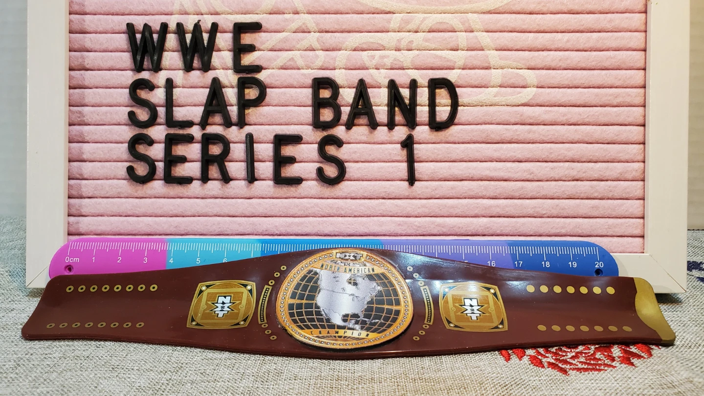 WWE Slapband Series 1 NXT North American Championship Belt