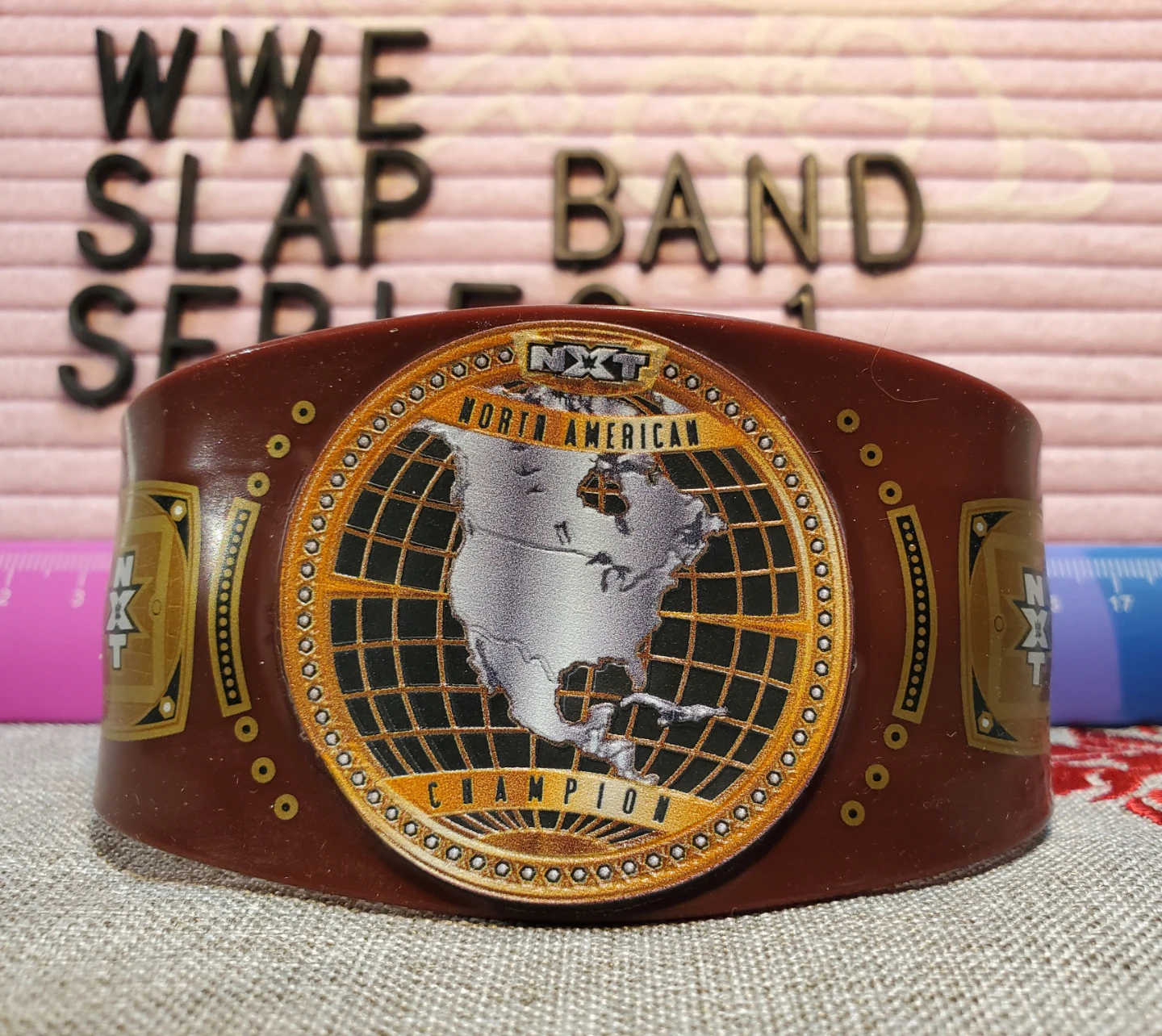 WWE Slapband Series 1 NXT North American Championship Belt - photo 2