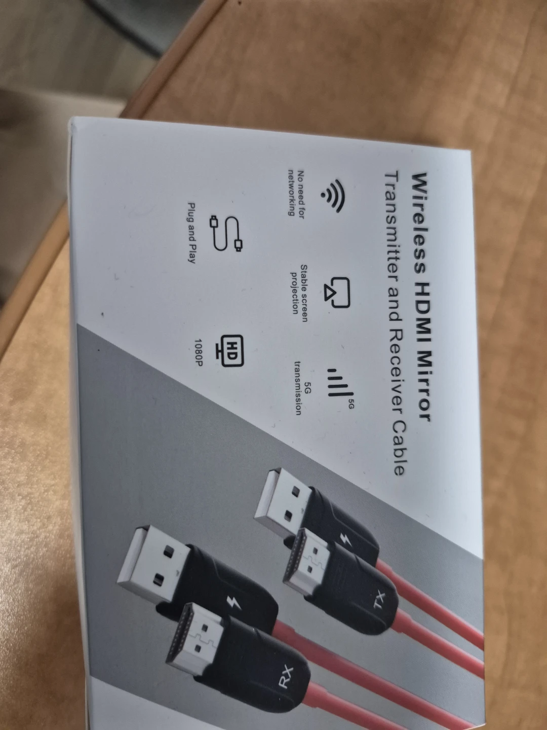 Wireless HDMI Mirror Transmitter and Receiver Cable - photo 3