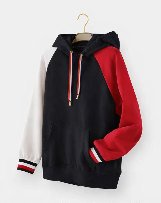 Tommy Hilfiger Colourblock Hoodie L