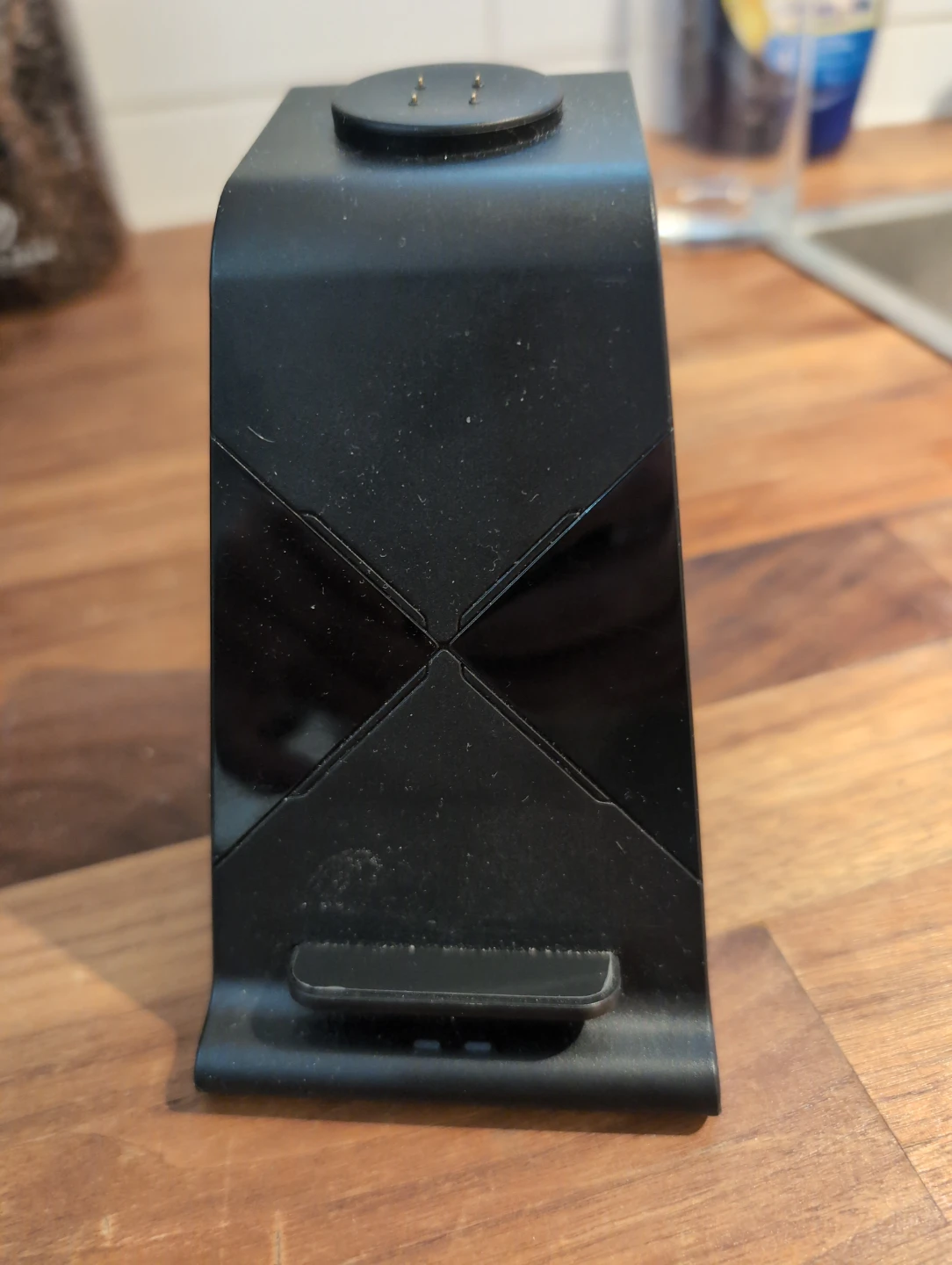 Black Charging Stand with USB Cable
