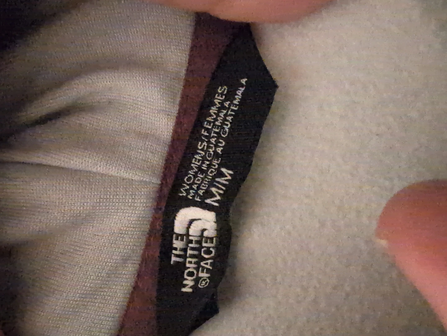 The North Face Women's Hoodie - Grey/Floral Print - Size M - photo 2