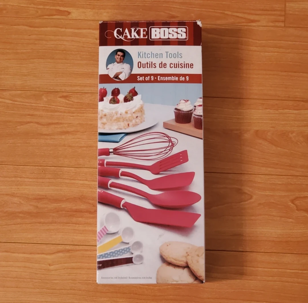 NEW! Cake Boss 9-Piece Kitchen Tool Set