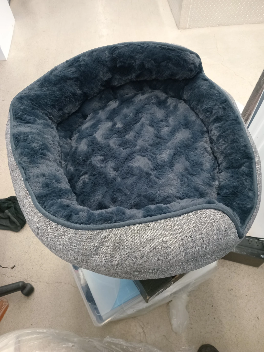 Plush Dog Bed