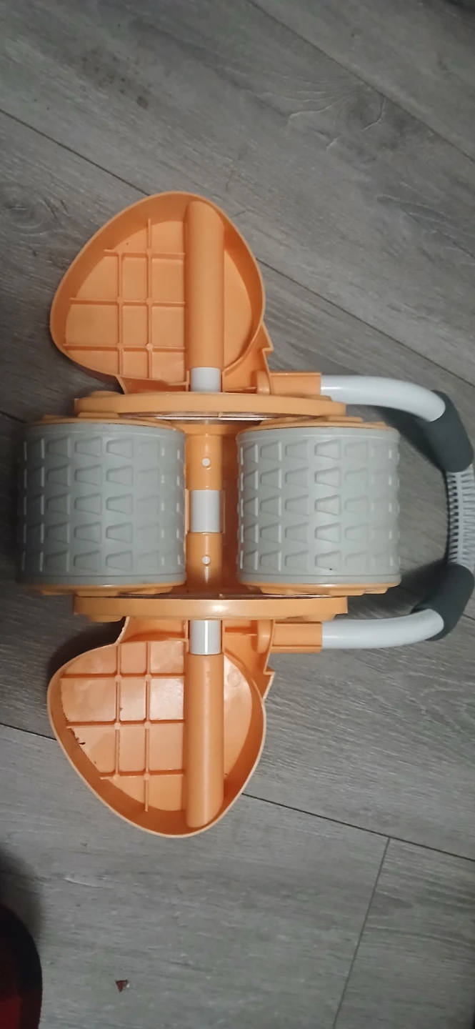 Orange Ab Roller Wheel with Knee Pad - photo 3