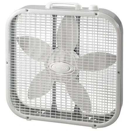 Lasko Air Circulating Box Fan White - photo 3