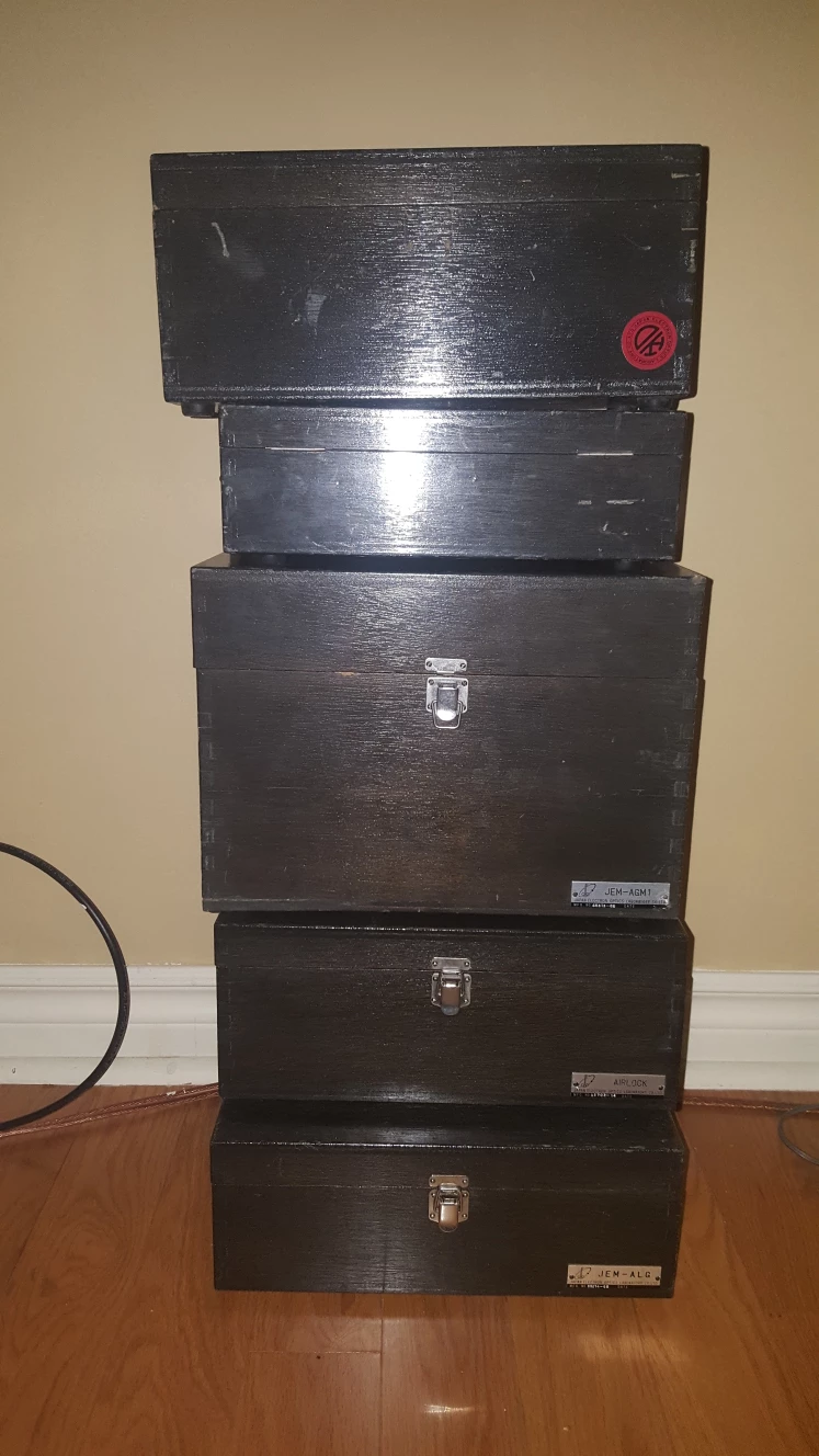JEM-AGM1 JEM-ALO AIRLOCK Storage Boxes