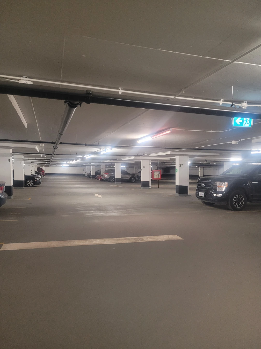 Downtown parking spot