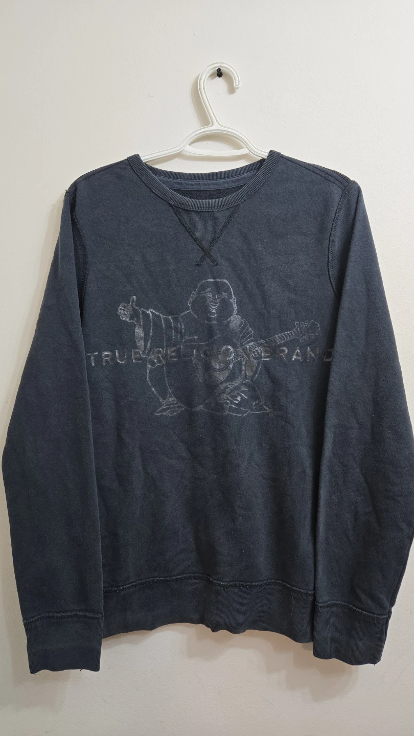 True Religion Buddha Graphic Sweatshirt M-M