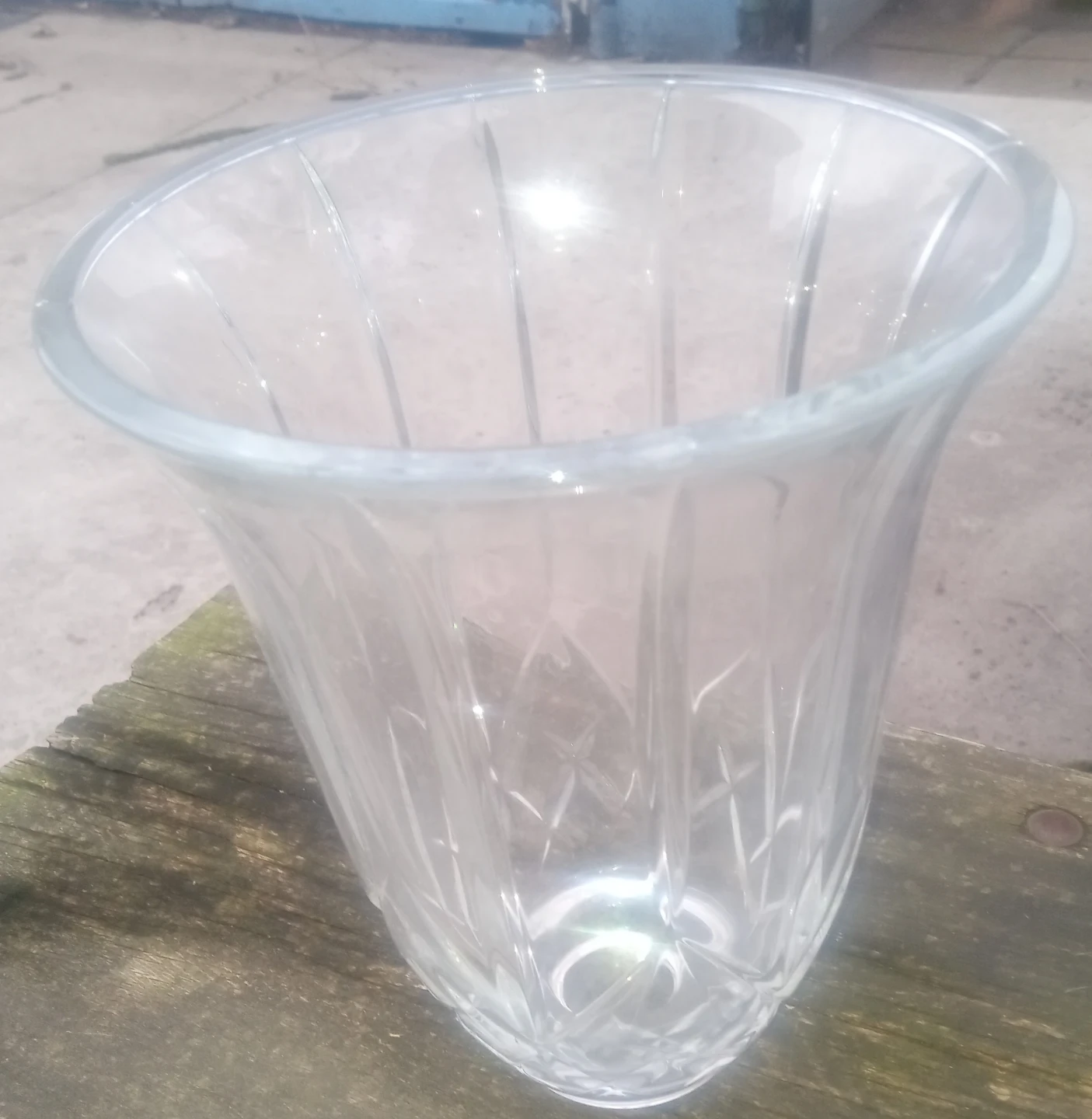 Clear Glass Bell Lamp Shade - photo 2