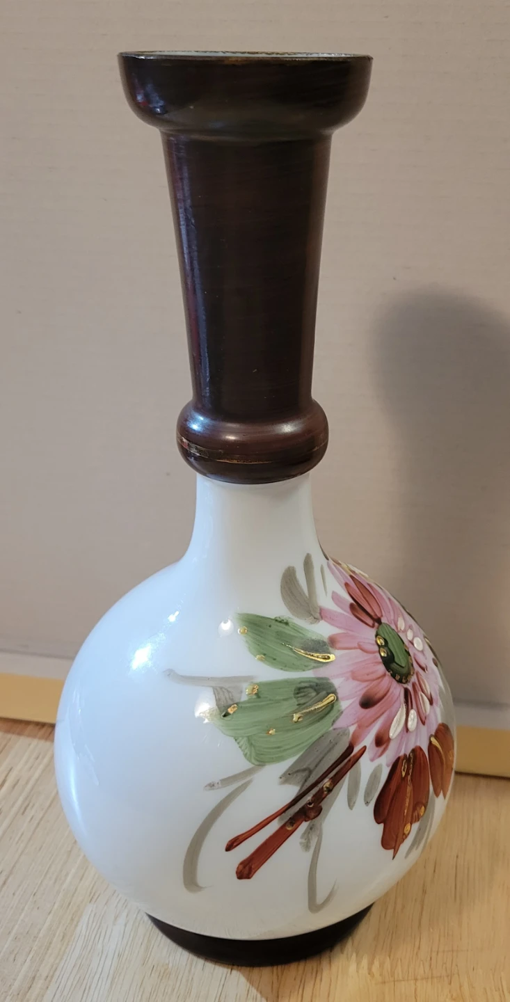Decorative Vase with Floral Painting - photo 3