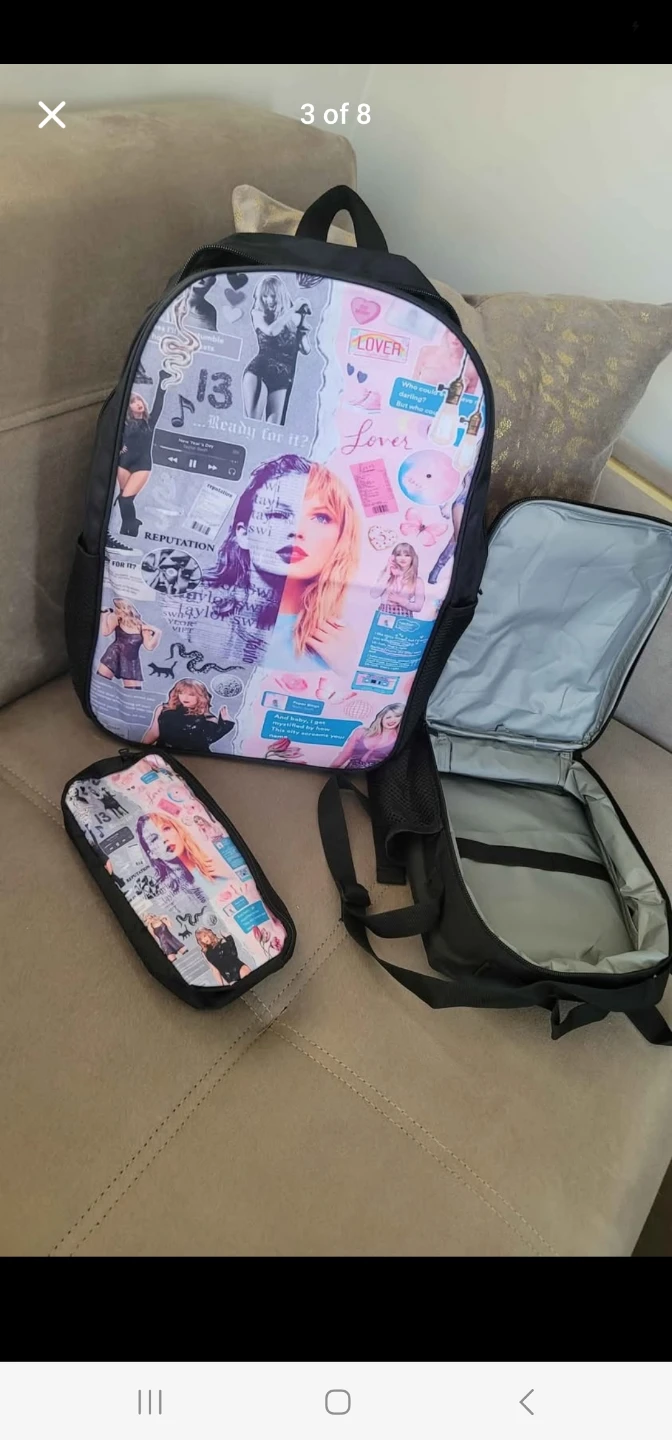 Backpack 3 pieces set (new never used) - photo 2