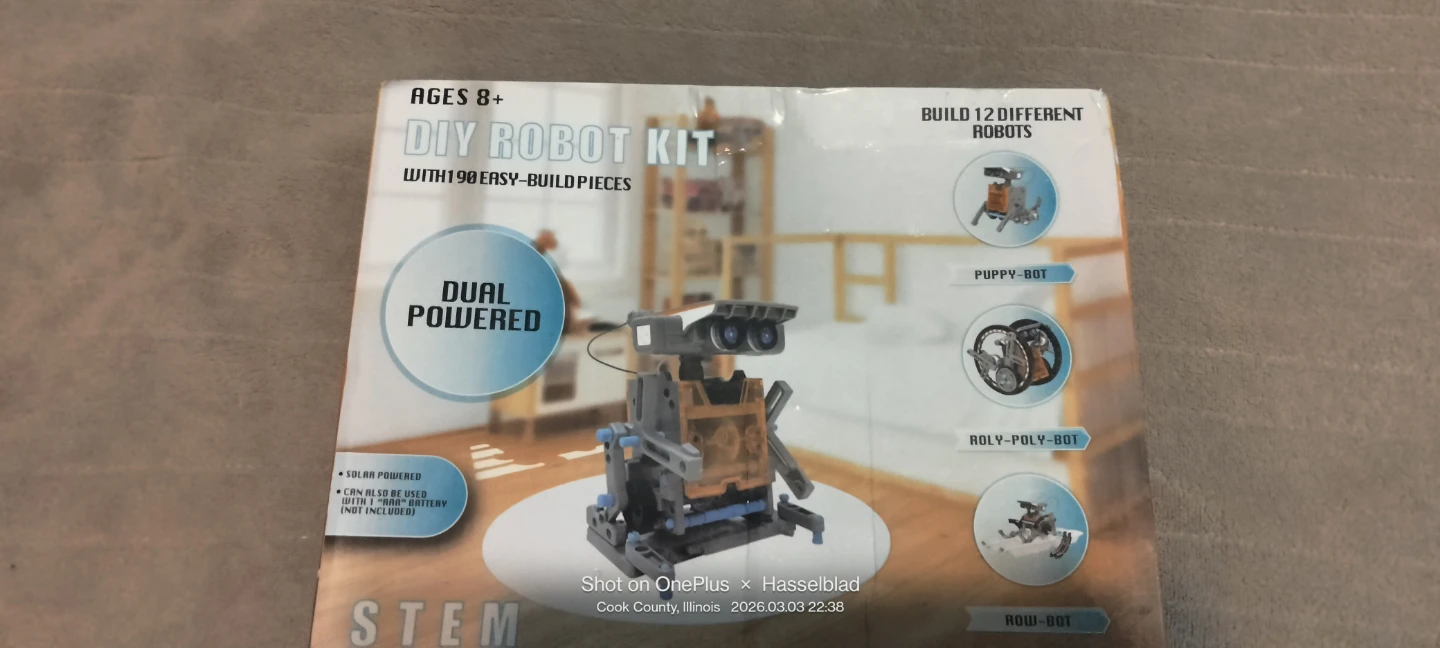 STEM 12-in-1 DIY Robot Kit - photo 2